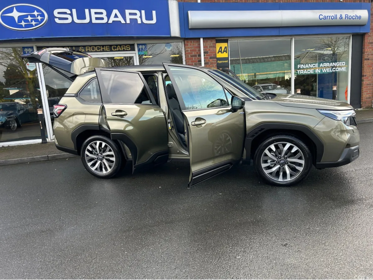 Subaru Forester SUV, Petrol Hybrid, 2026, Green
