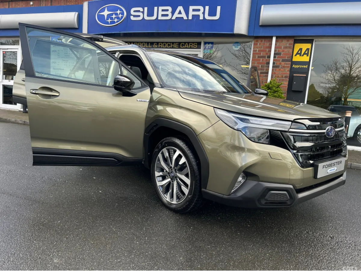 Subaru Forester SUV, Petrol Hybrid, 2026, Green
