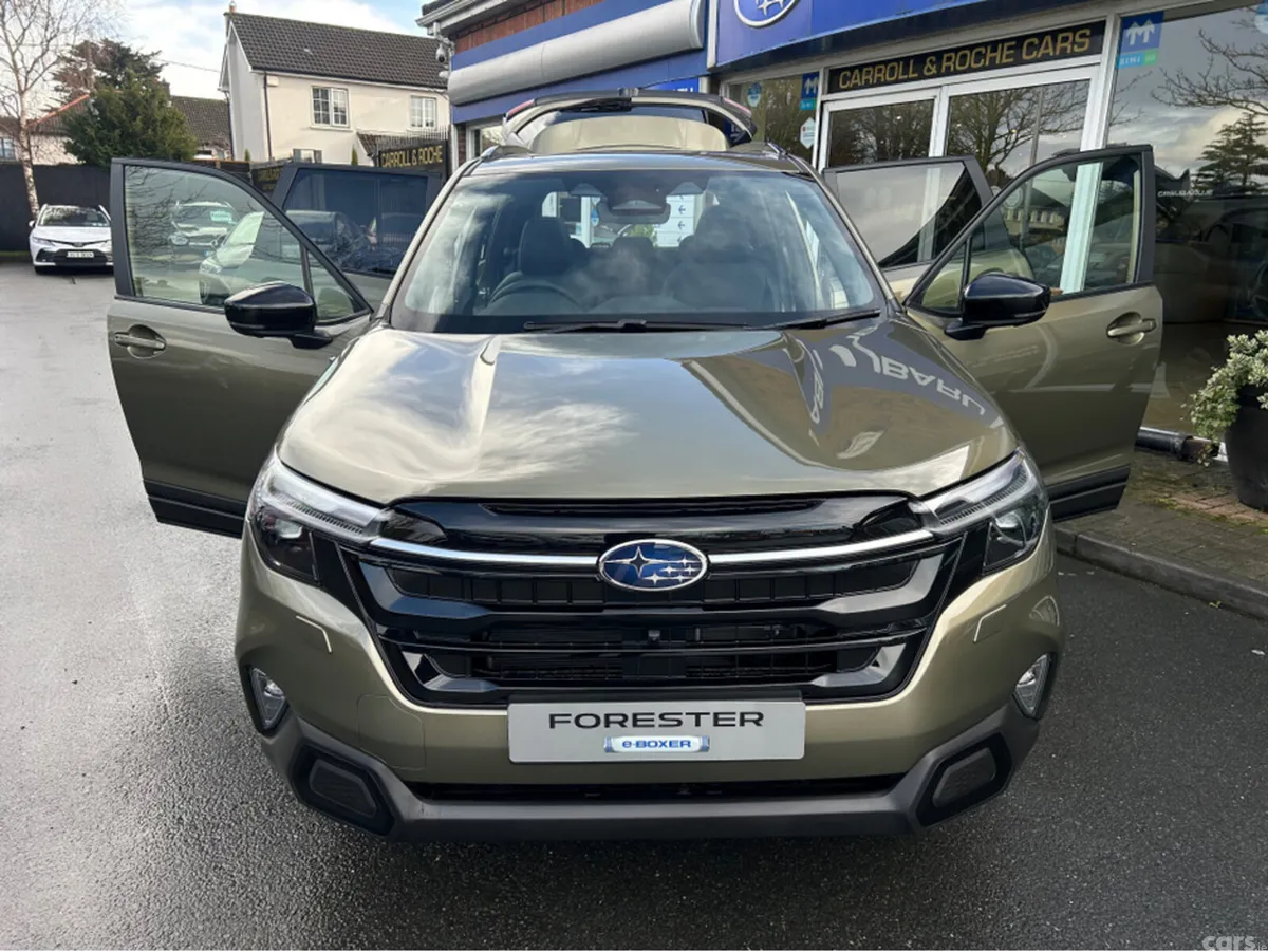 Subaru Forester SUV, Petrol Hybrid, 2026, Green