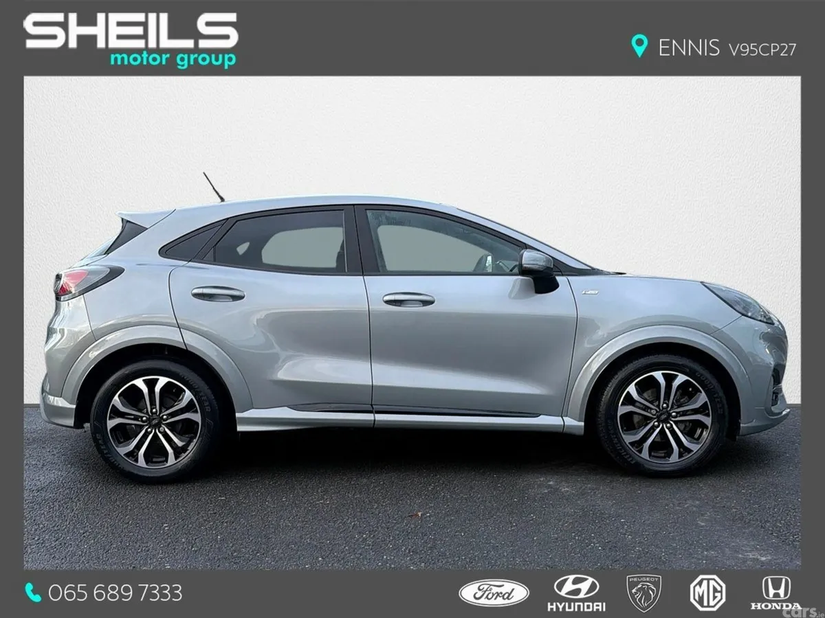 Ford Puma SUV, Petrol Hybrid, 2023, Grey