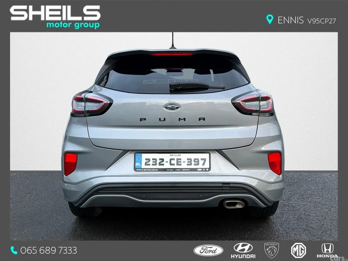 Ford Puma SUV, Petrol Hybrid, 2023, Grey