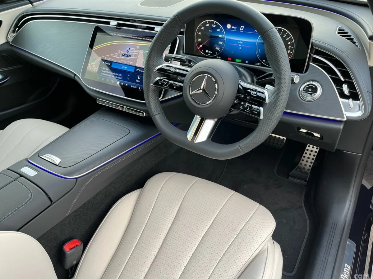 Mercedes-Benz E-Class Saloon, Petrol Hybrid, 2026, Blue