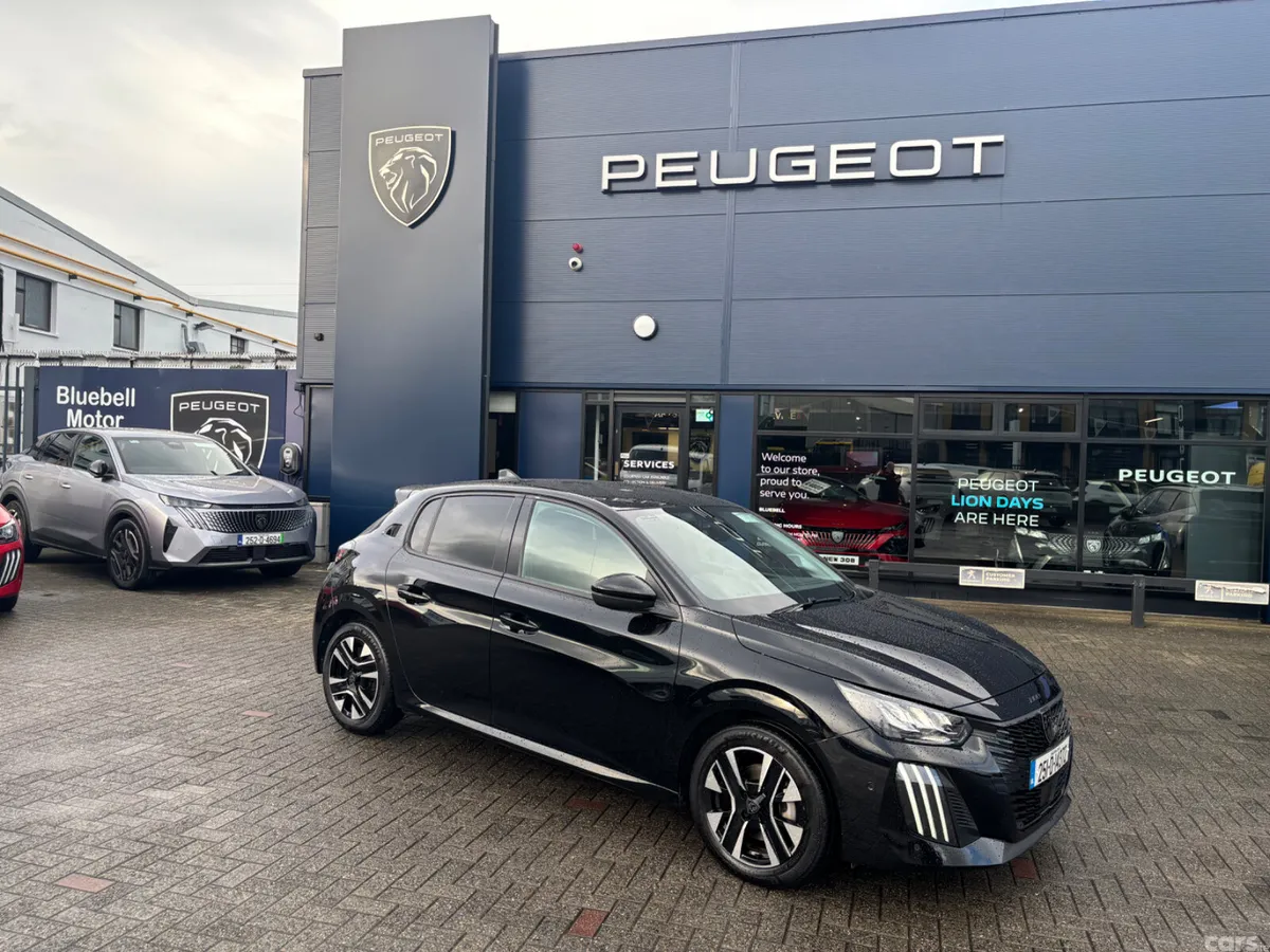 Peugeot 208 Hatchback, Petrol, 2025, Black