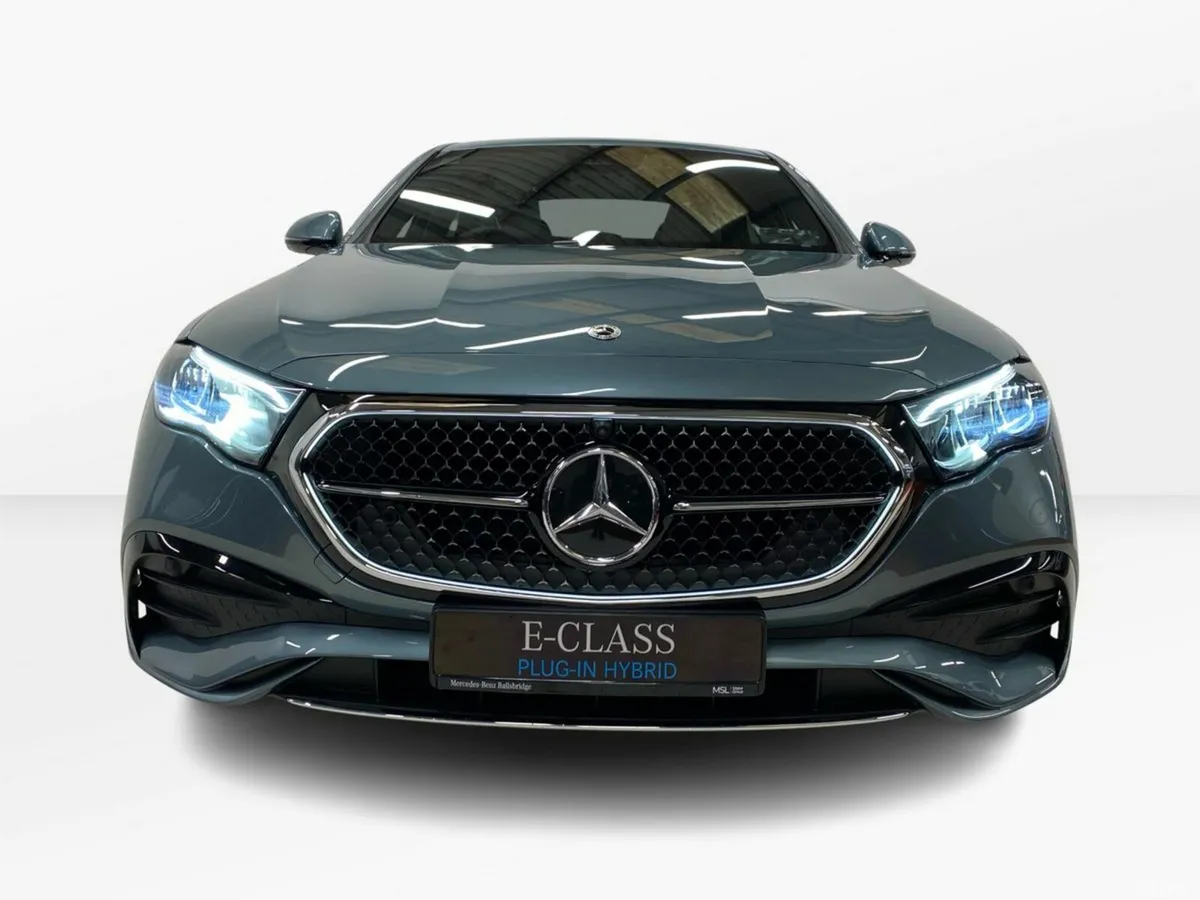Mercedes-Benz E-Class Saloon, Petrol Plug-in Hybrid, 2026, Silver