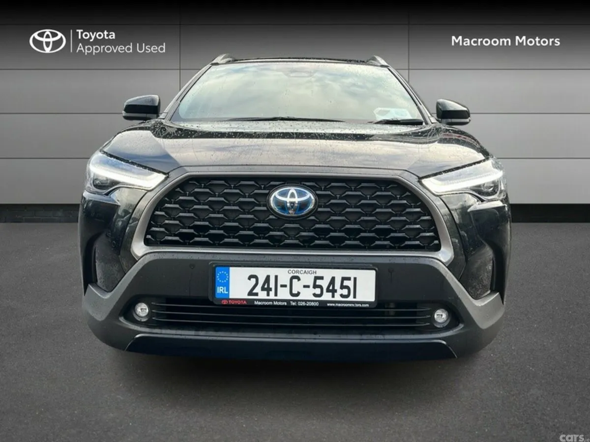 Toyota Corolla Cross SUV, Petrol Hybrid, 2024, Black