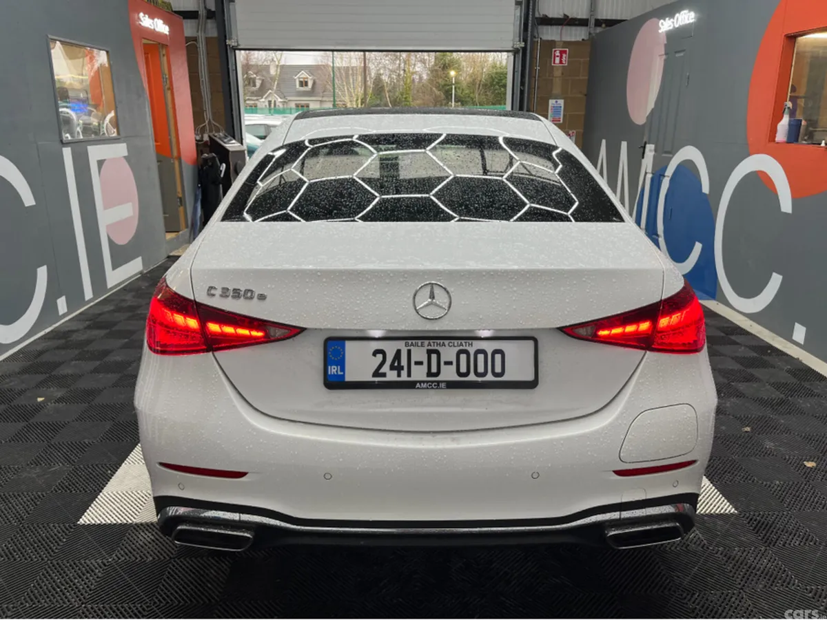 Mercedes-Benz C-Class Saloon, Petrol Plug-in Hybrid, 2024, White
