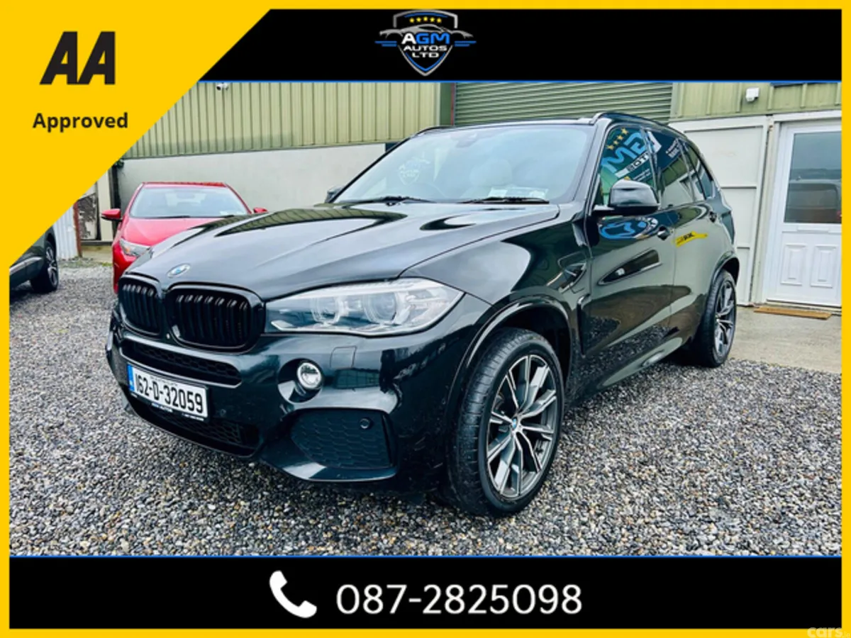 BMW X5 SUV, Petrol Plug-in Hybrid, 2016, Black