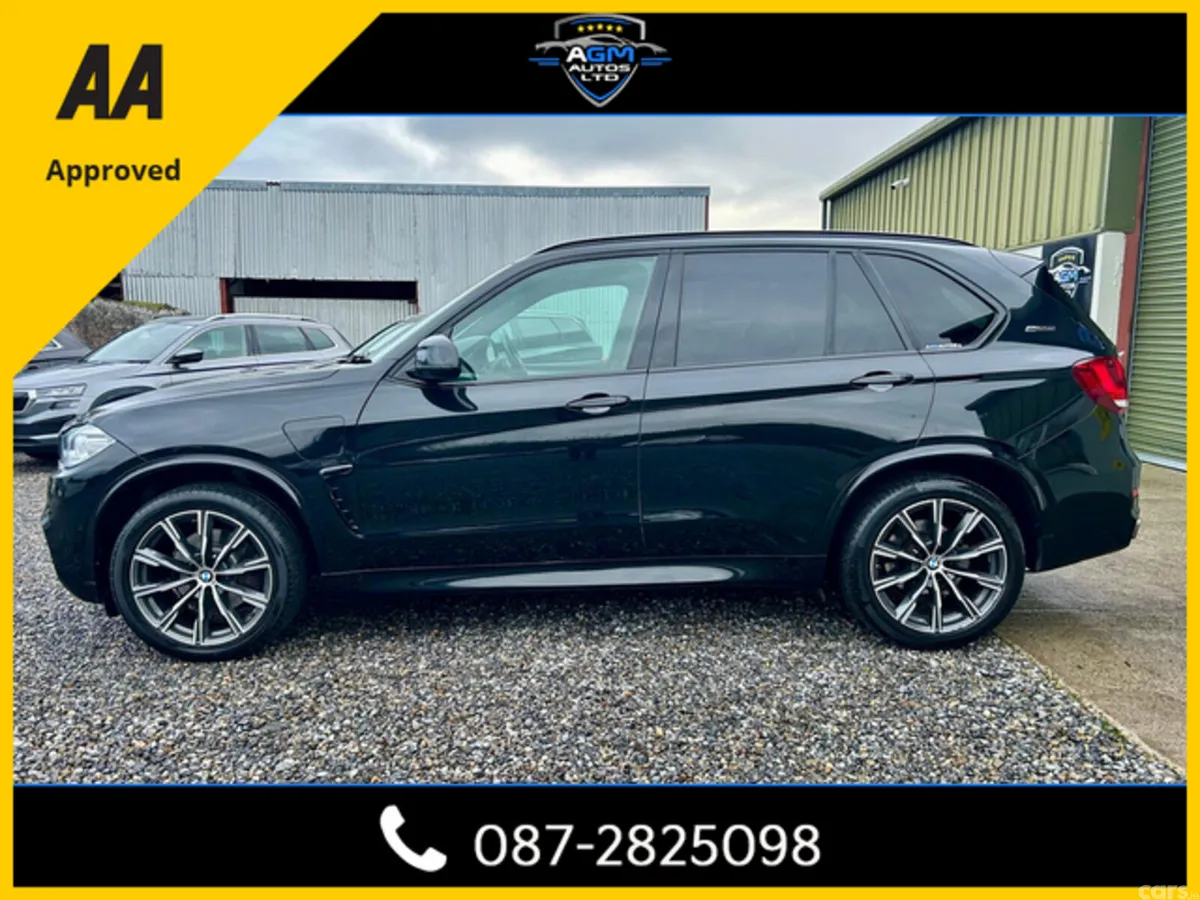BMW X5 SUV, Petrol Plug-in Hybrid, 2016, Black