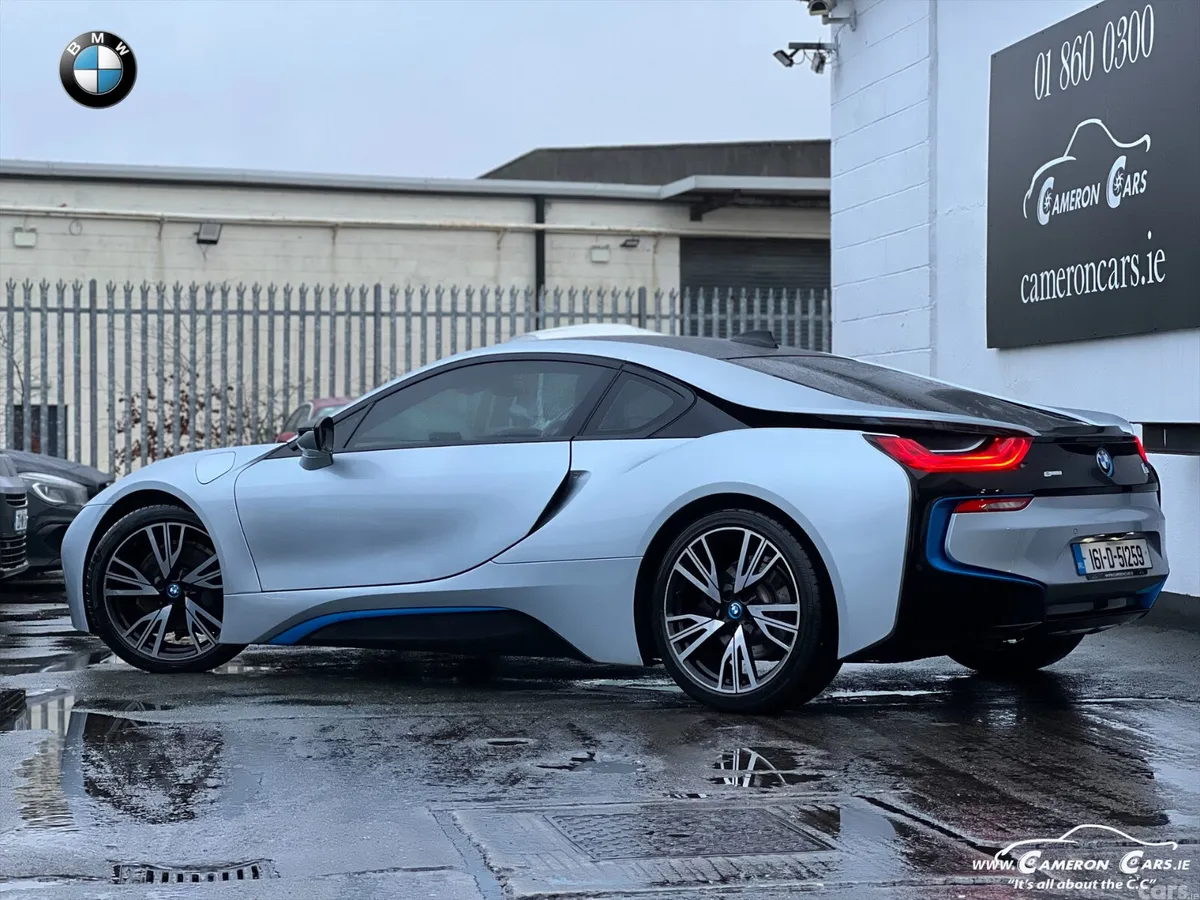 BMW i8 Coupe, Petrol Plug-in Hybrid, 2016, Silver
