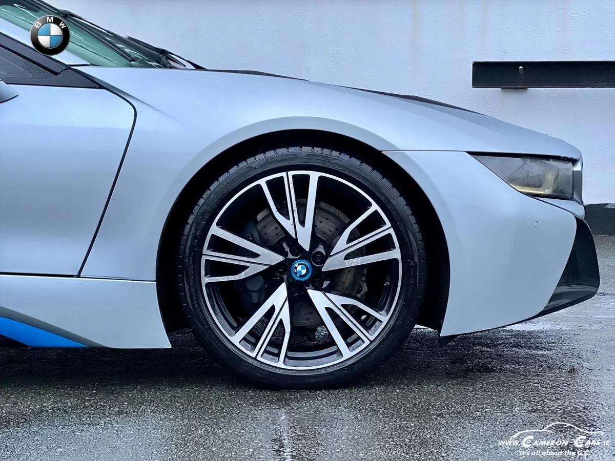 BMW i8 Coupe, Petrol Plug-in Hybrid, 2016, Silver