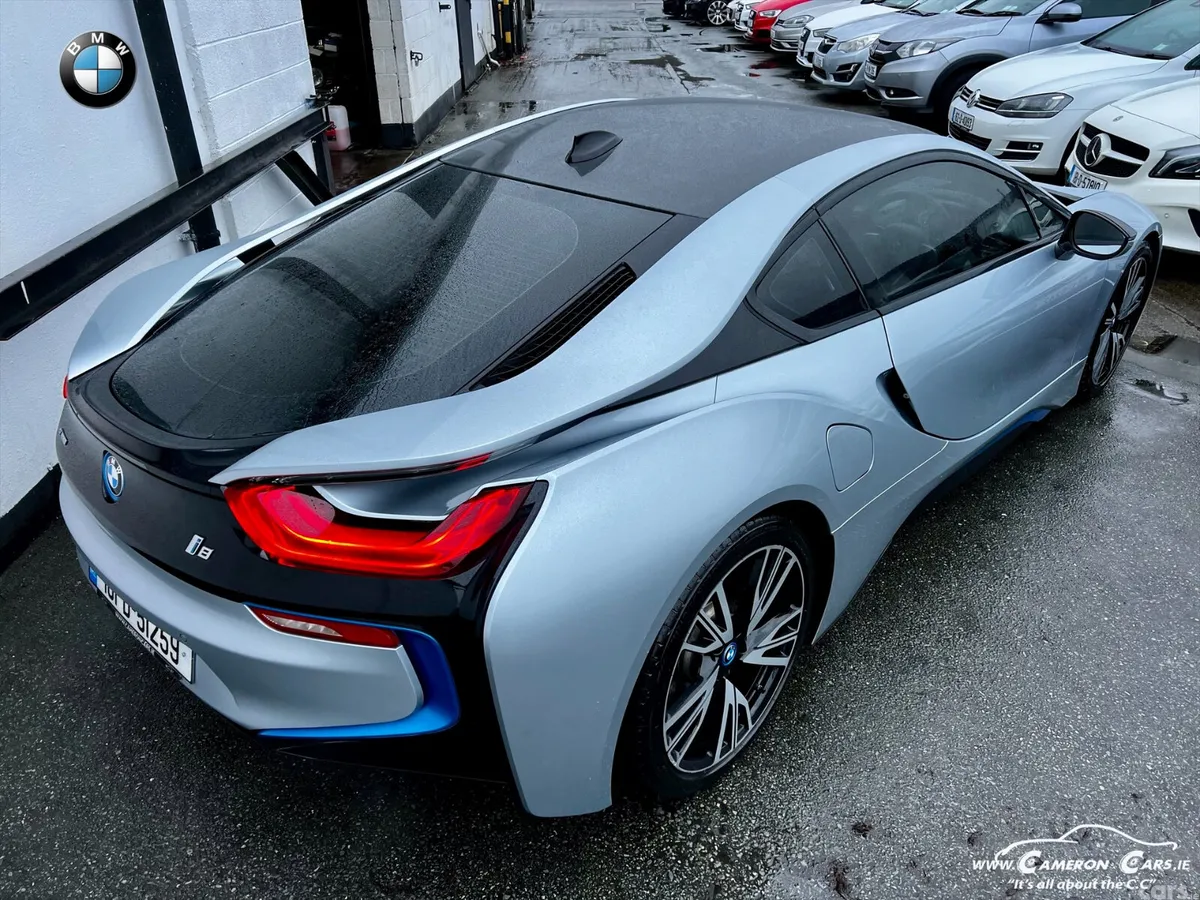 BMW i8 Coupe, Petrol Plug-in Hybrid, 2016, Silver