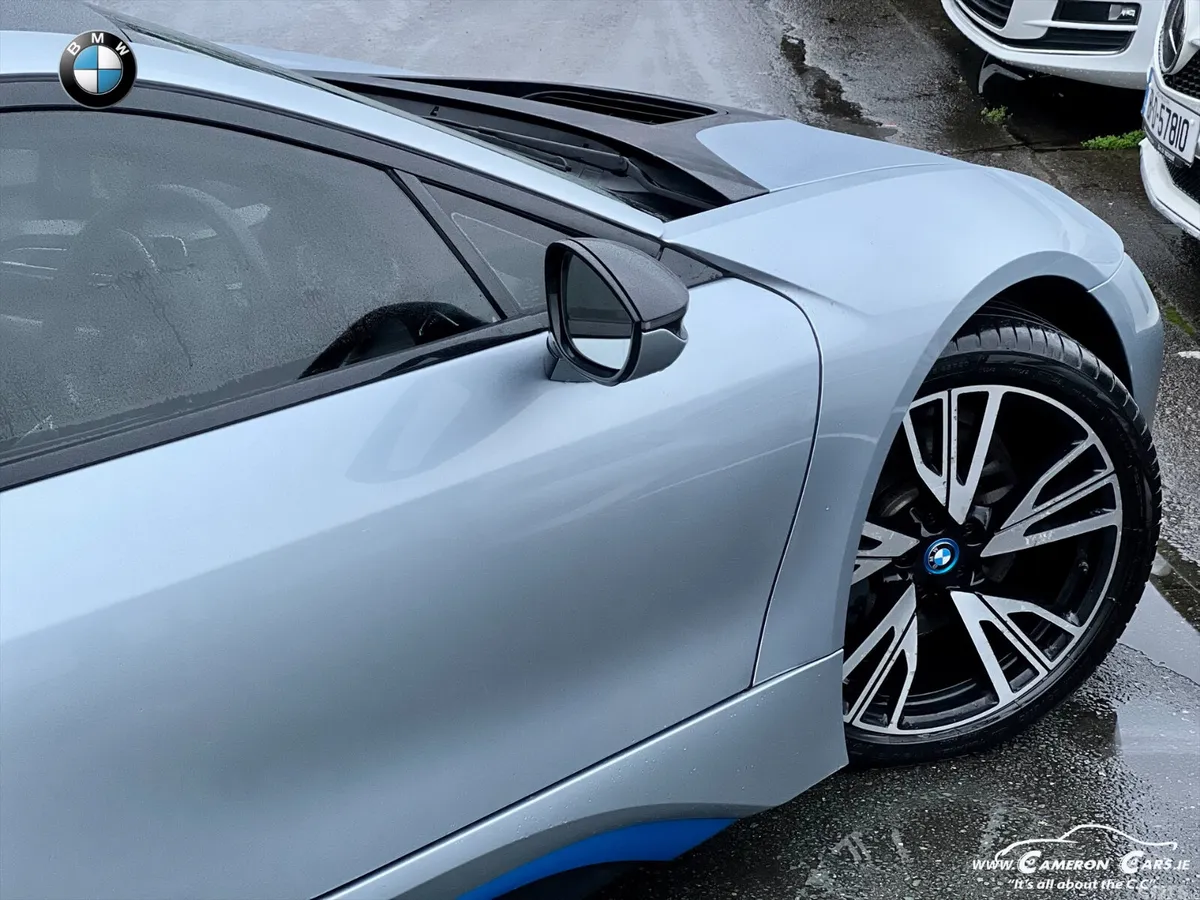 BMW i8 Coupe, Petrol Plug-in Hybrid, 2016, Silver