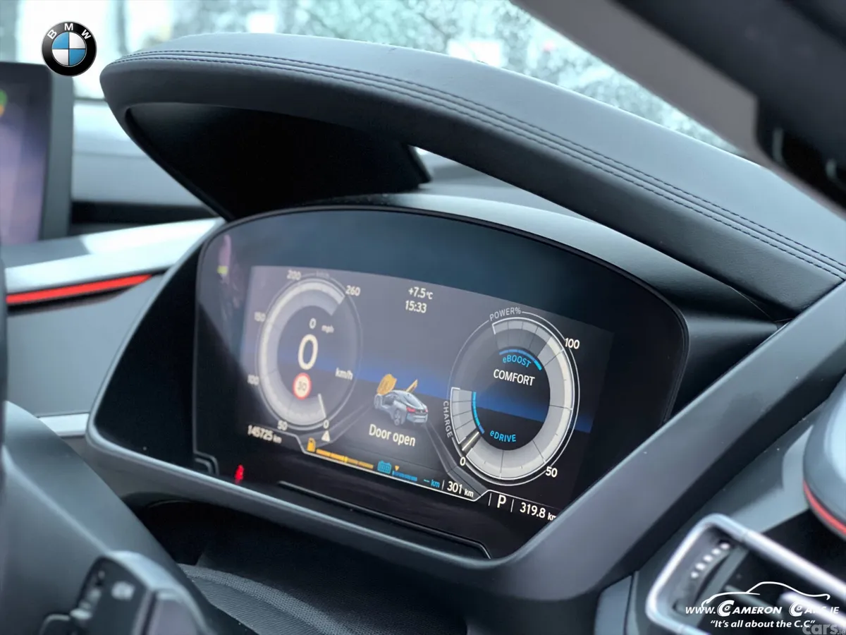 BMW i8 Coupe, Petrol Plug-in Hybrid, 2016, Silver