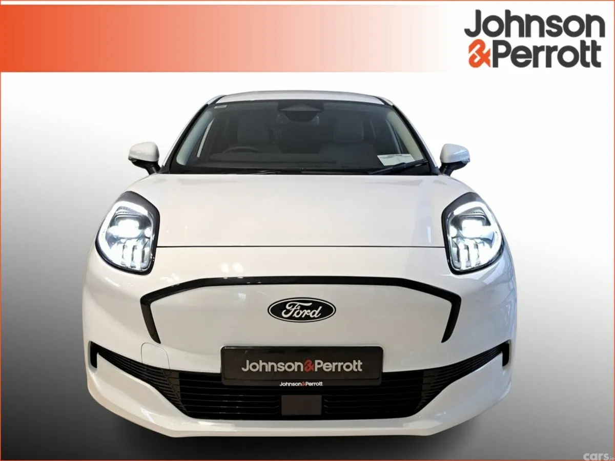 Ford Puma SUV, Electric, 2027, White