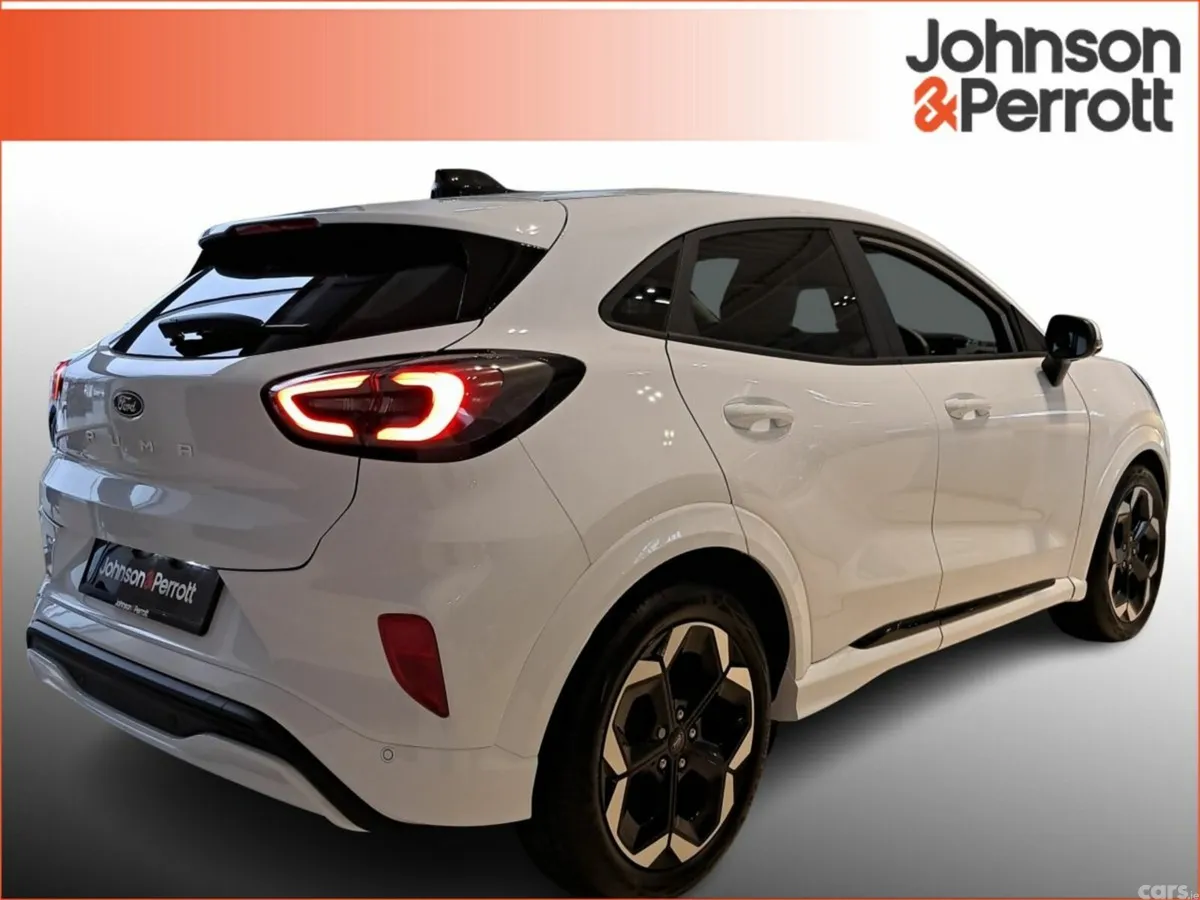 Ford Puma SUV, Electric, 2027, White