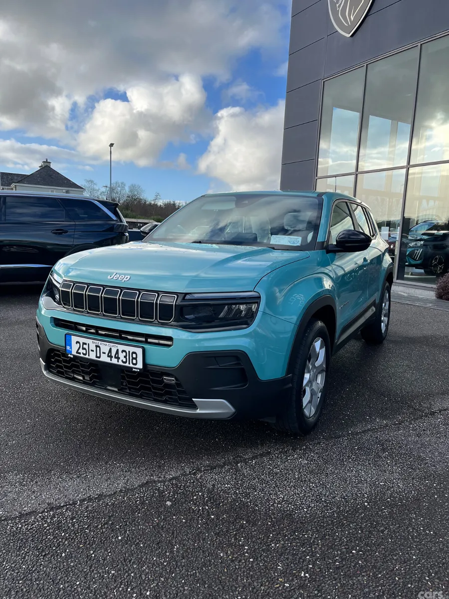 Jeep Avenger SUV, Petrol, 2025, Blue