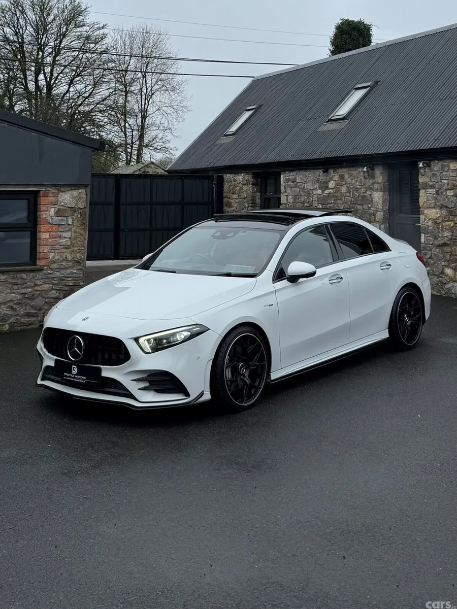 Mercedes-Benz A-Class Saloon, Petrol, 2021, White