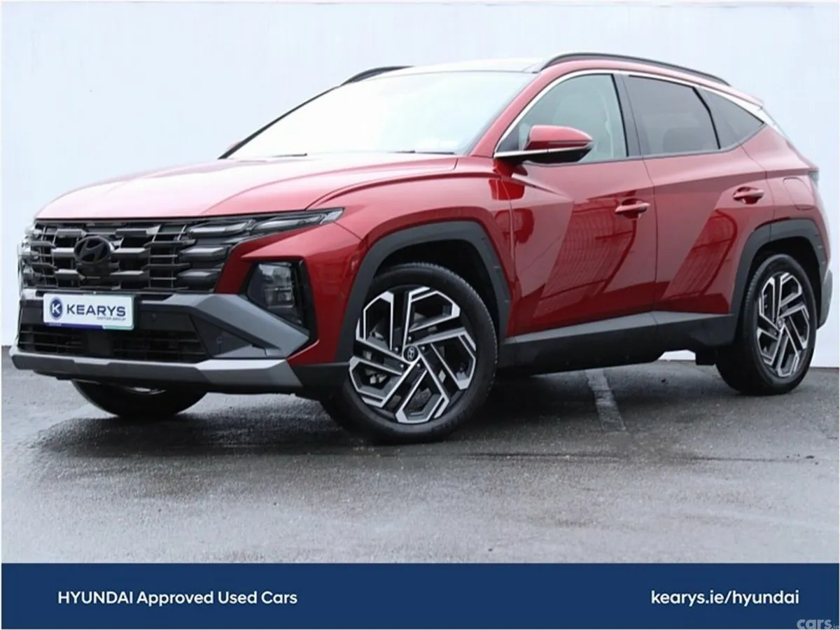 Hyundai Tucson SUV, Petrol Plug-in Hybrid, 2025, Red