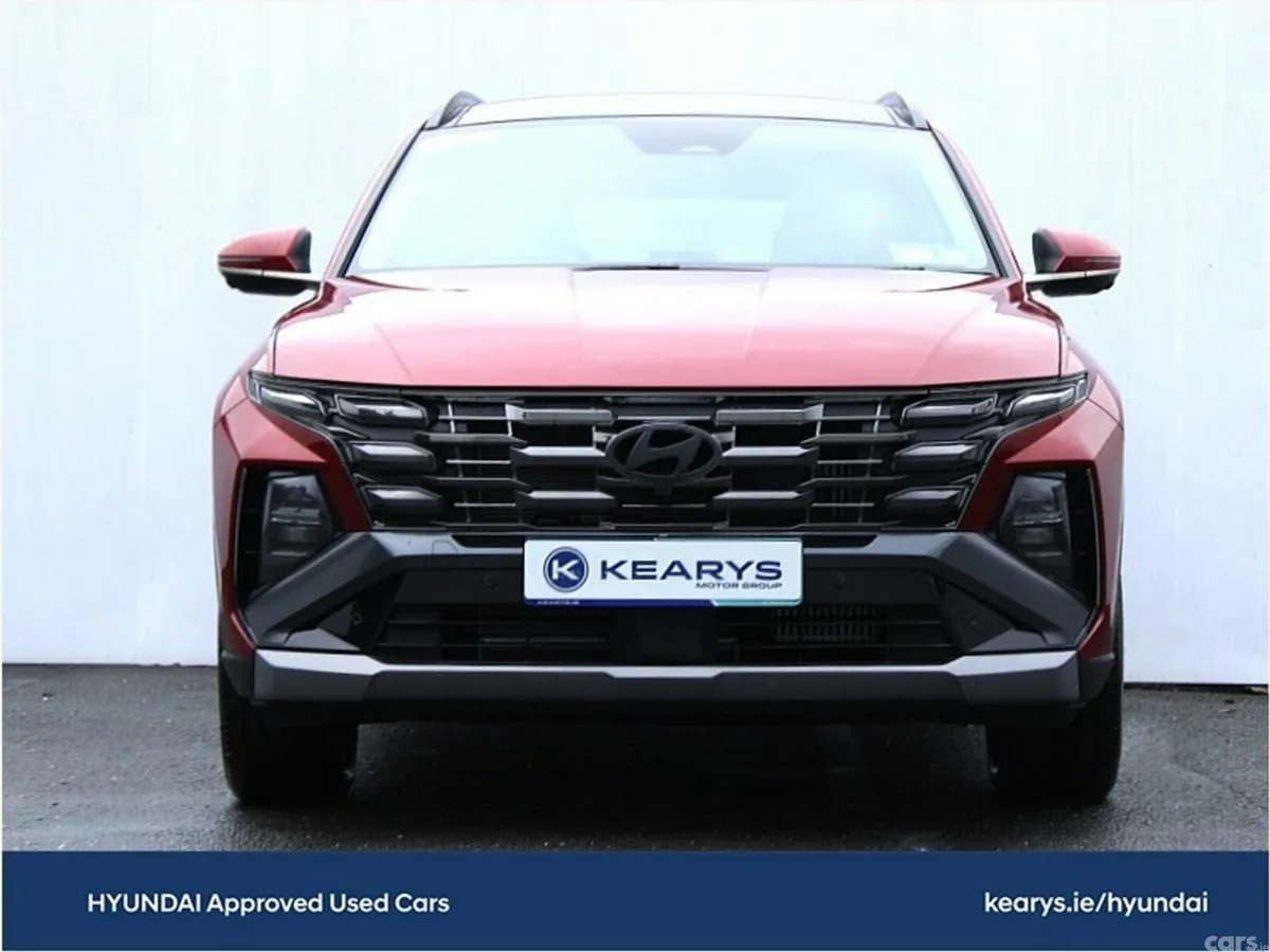Hyundai Tucson SUV, Petrol Plug-in Hybrid, 2025, Red