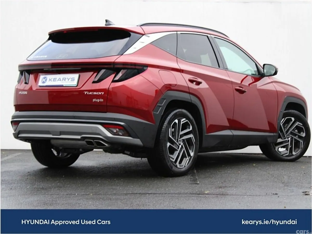 Hyundai Tucson SUV, Petrol Plug-in Hybrid, 2025, Red