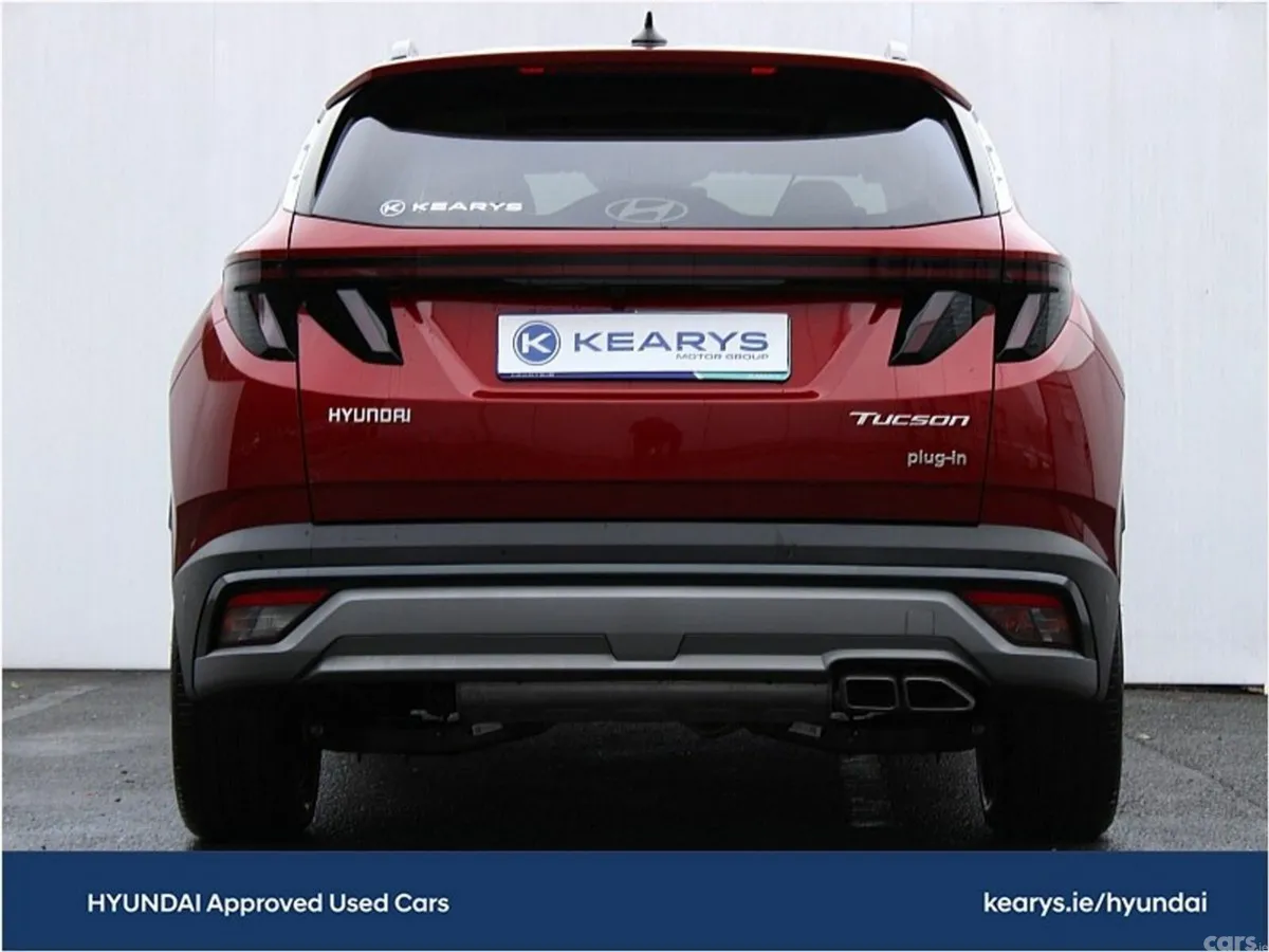 Hyundai Tucson SUV, Petrol Plug-in Hybrid, 2025, Red