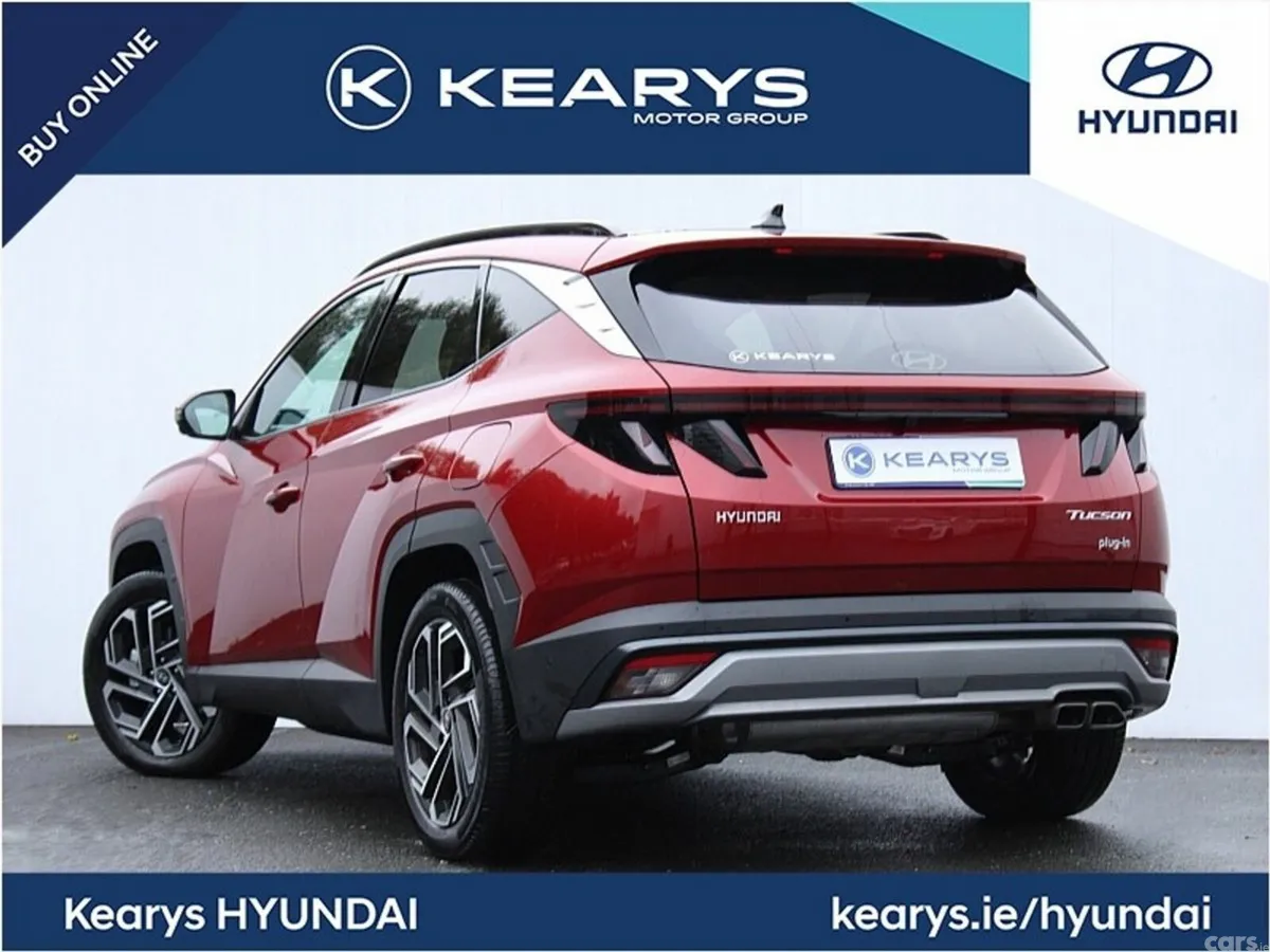 Hyundai Tucson SUV, Petrol Plug-in Hybrid, 2025, Red