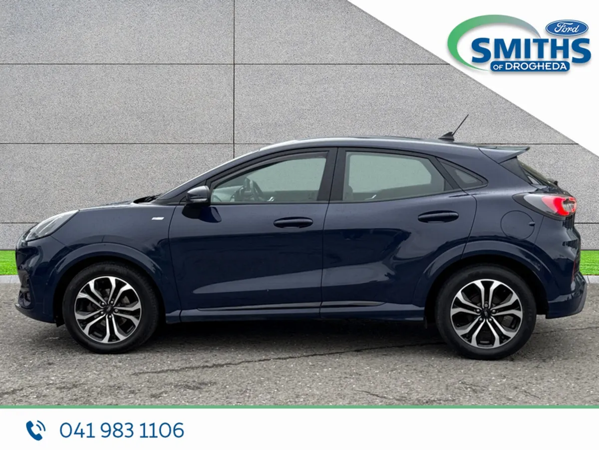 Ford Puma MPV, Petrol Hybrid, 2022, Blue