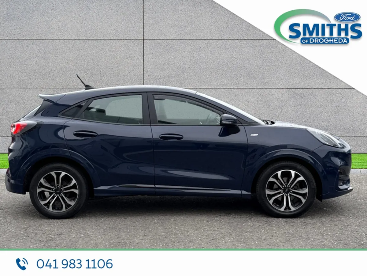 Ford Puma MPV, Petrol Hybrid, 2022, Blue