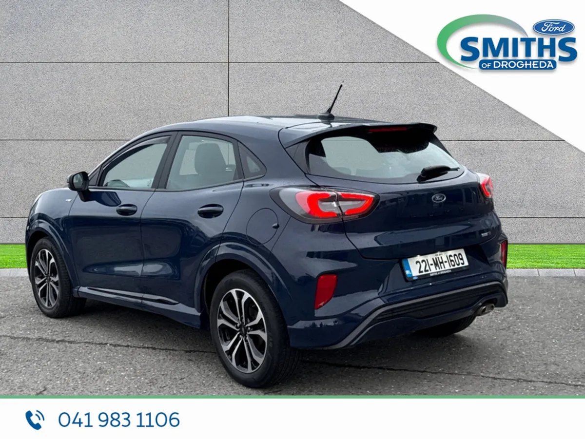 Ford Puma MPV, Petrol Hybrid, 2022, Blue