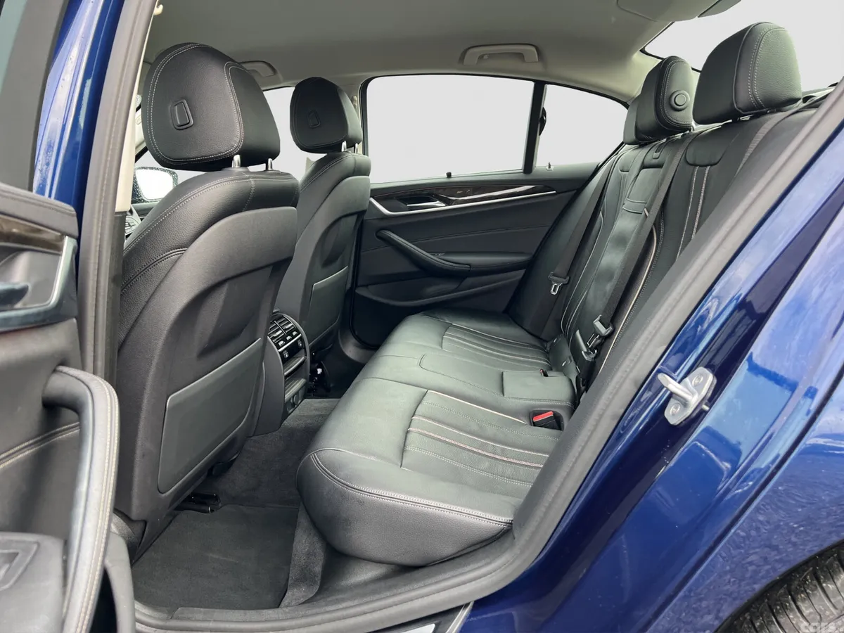 BMW 5-Series Saloon, Diesel, 2017, Blue