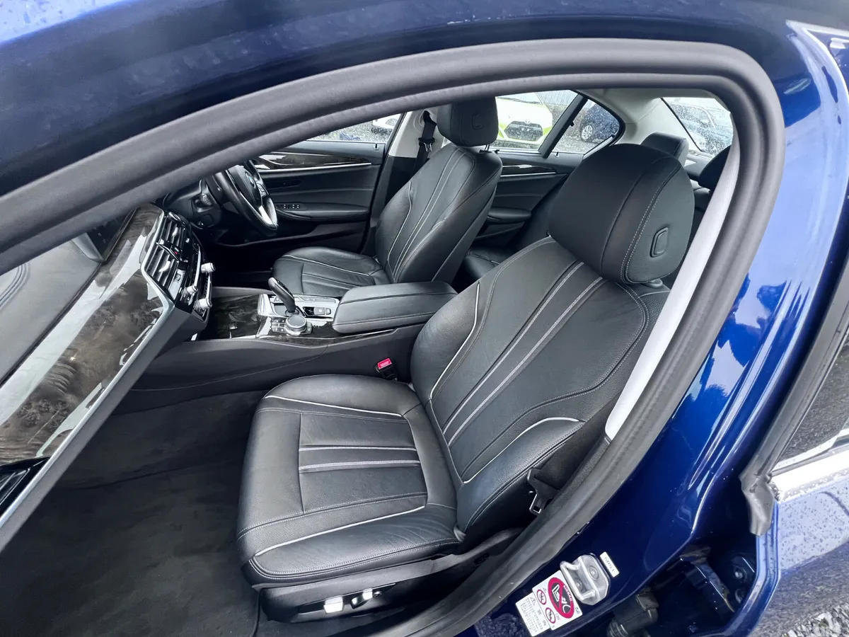 BMW 5-Series Saloon, Diesel, 2017, Blue