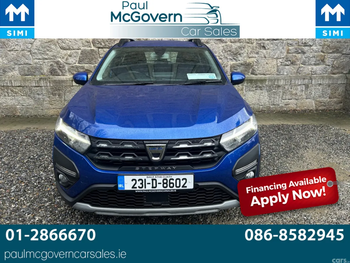 Dacia Sandero Stepway Hatchback, Petrol, 2023, Blue
