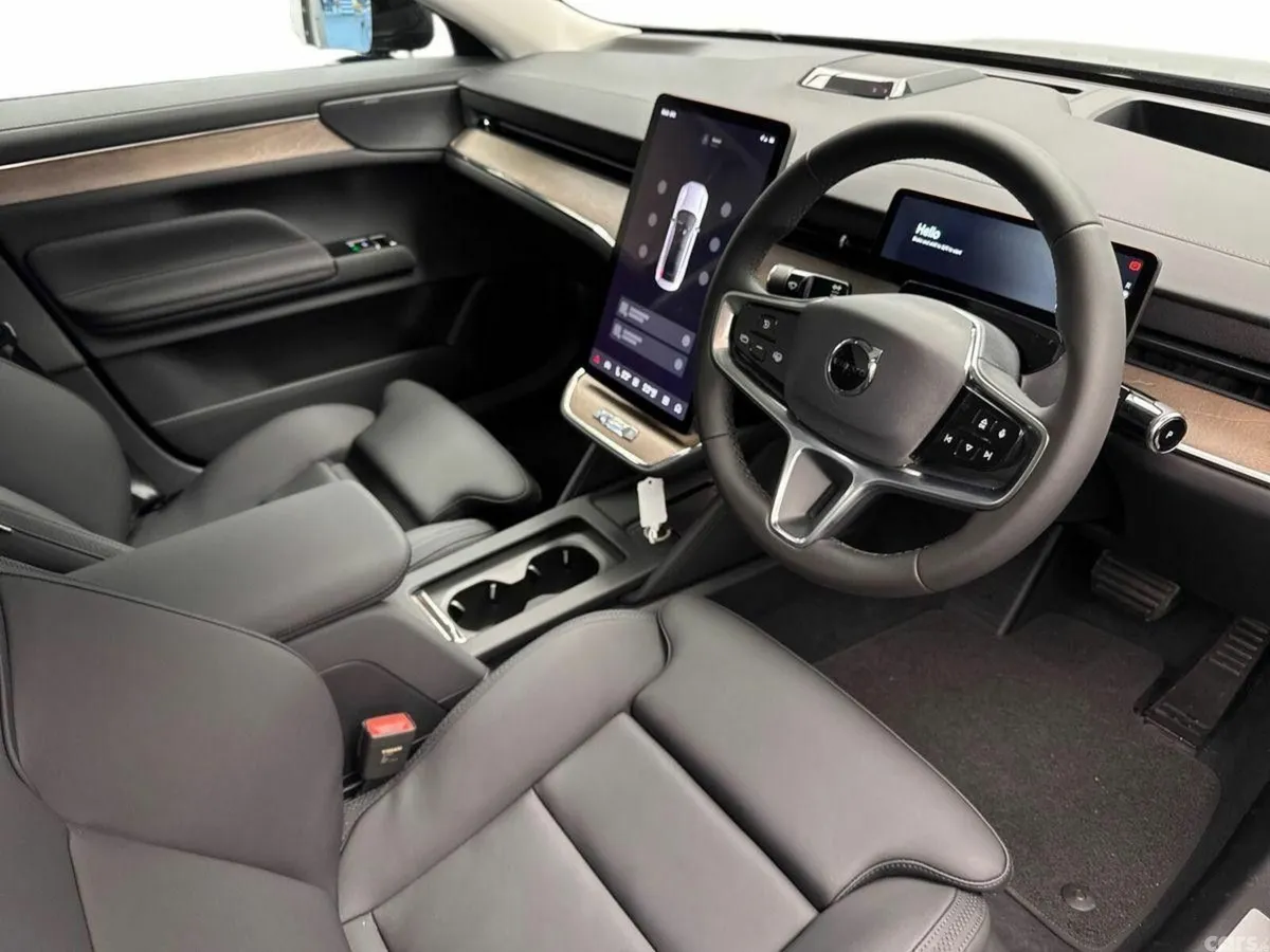 Volvo ES90 Saloon, Electric, 2027, Black