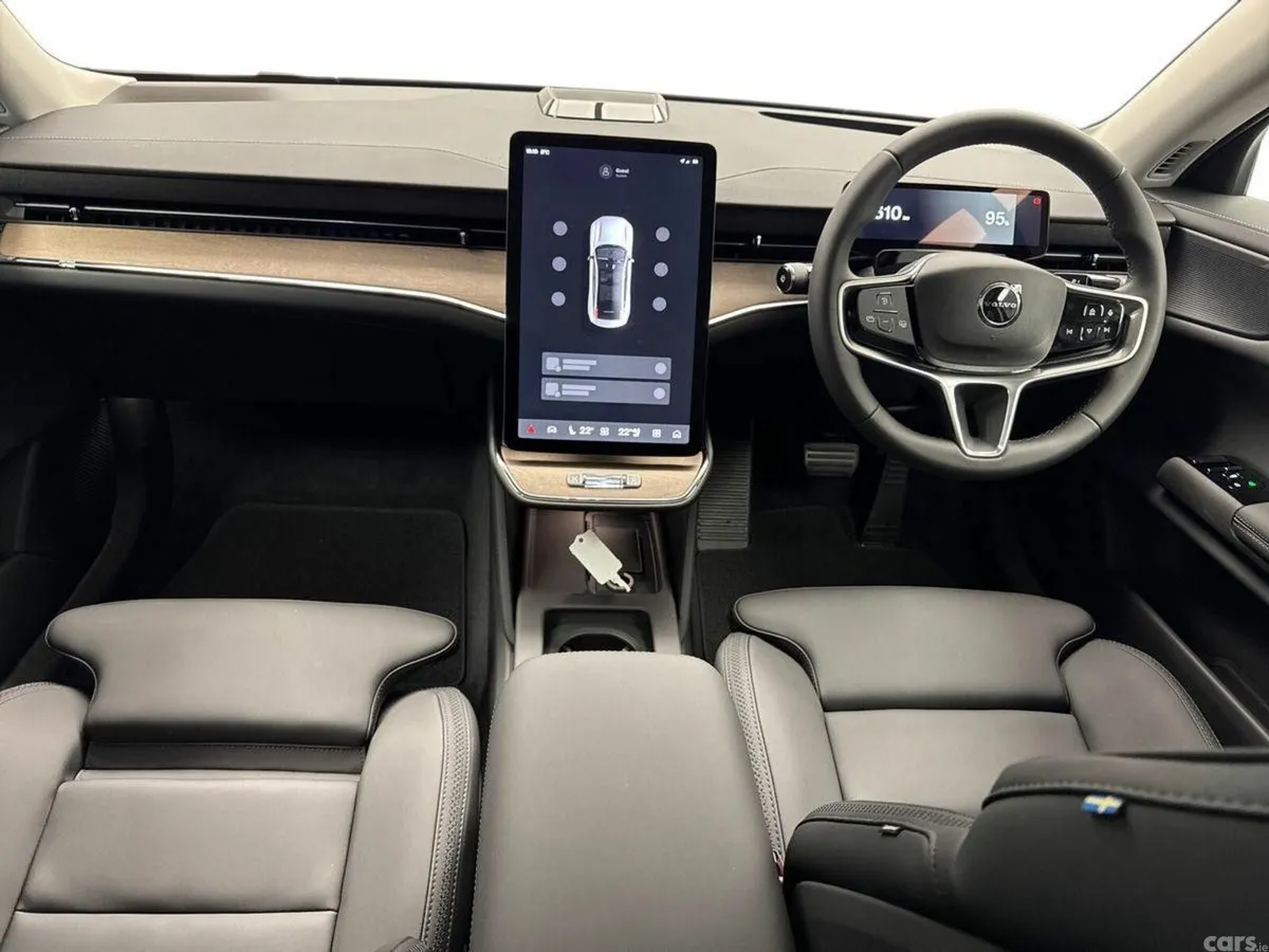 Volvo ES90 Saloon, Electric, 2027, Black