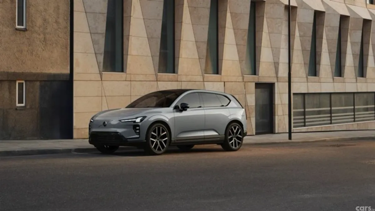 Volvo EX60 SUV, Electric, 2027, Grey