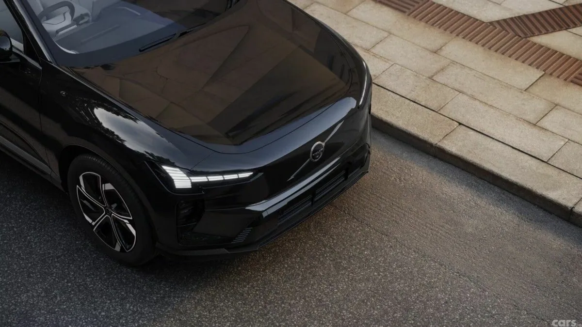 Volvo EX60 SUV, Electric, 2027, Black