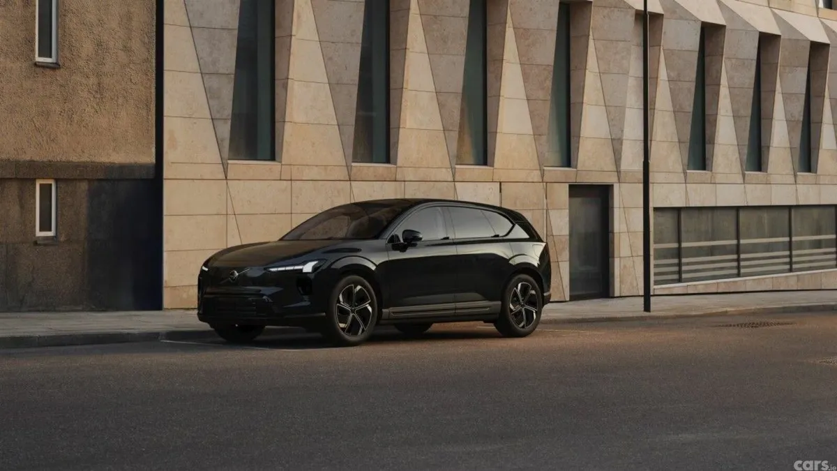 Volvo EX60 SUV, Electric, 2027, Black