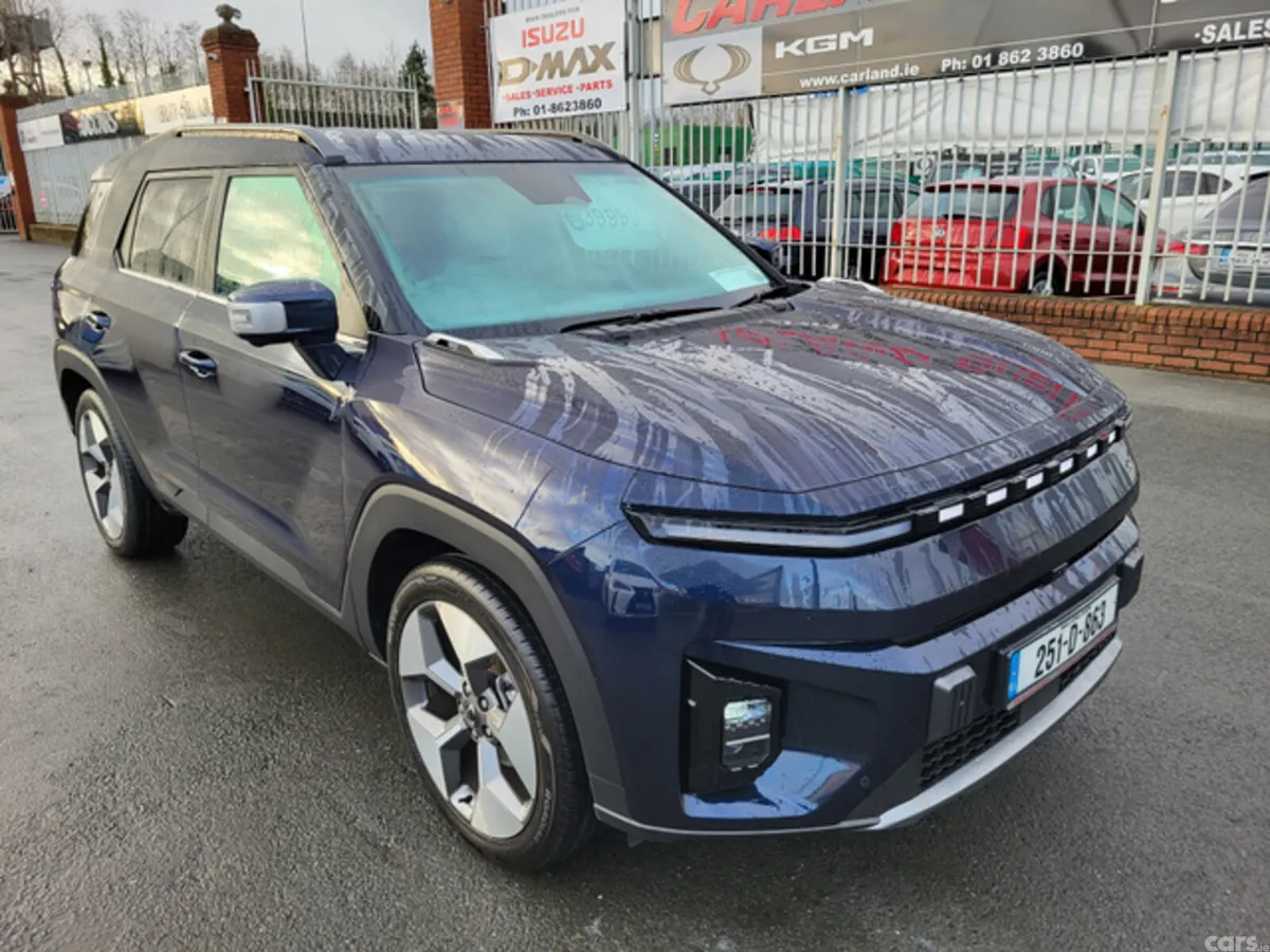 KGM Torres EVX SUV, Electric, 2025, Blue