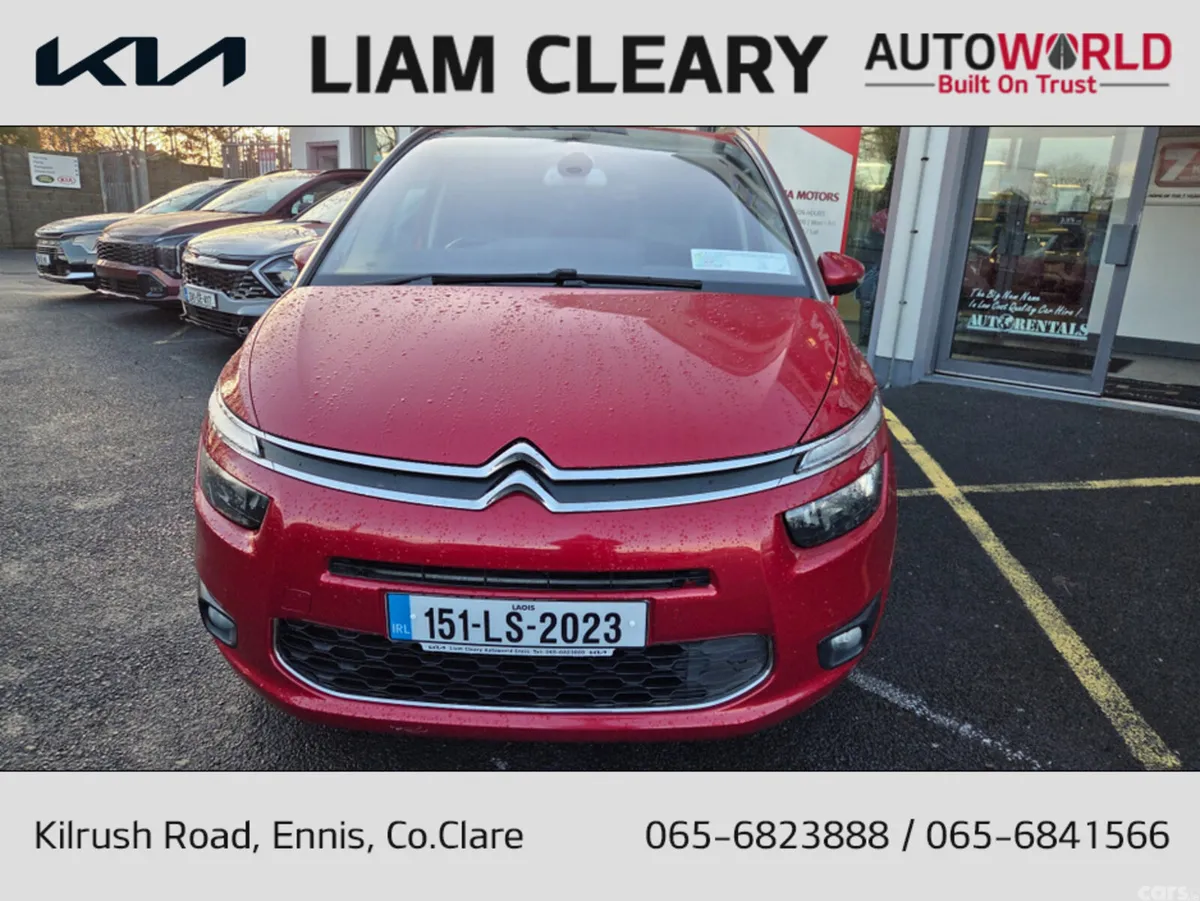 Citroen Grand C4 Picasso MPV, Diesel, 2015, Red