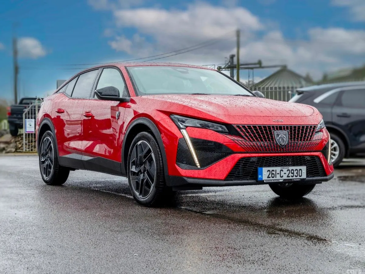 Peugeot 408 Hatchback, Petrol, 2026, Red