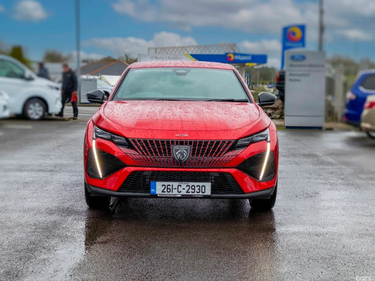 Peugeot 408 Hatchback, Petrol, 2026, Red