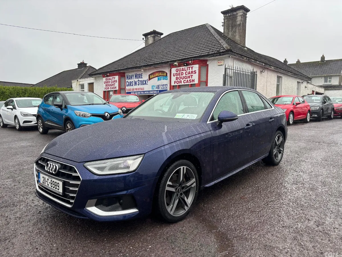Audi A4 Saloon, Diesel, 2021, Blue
