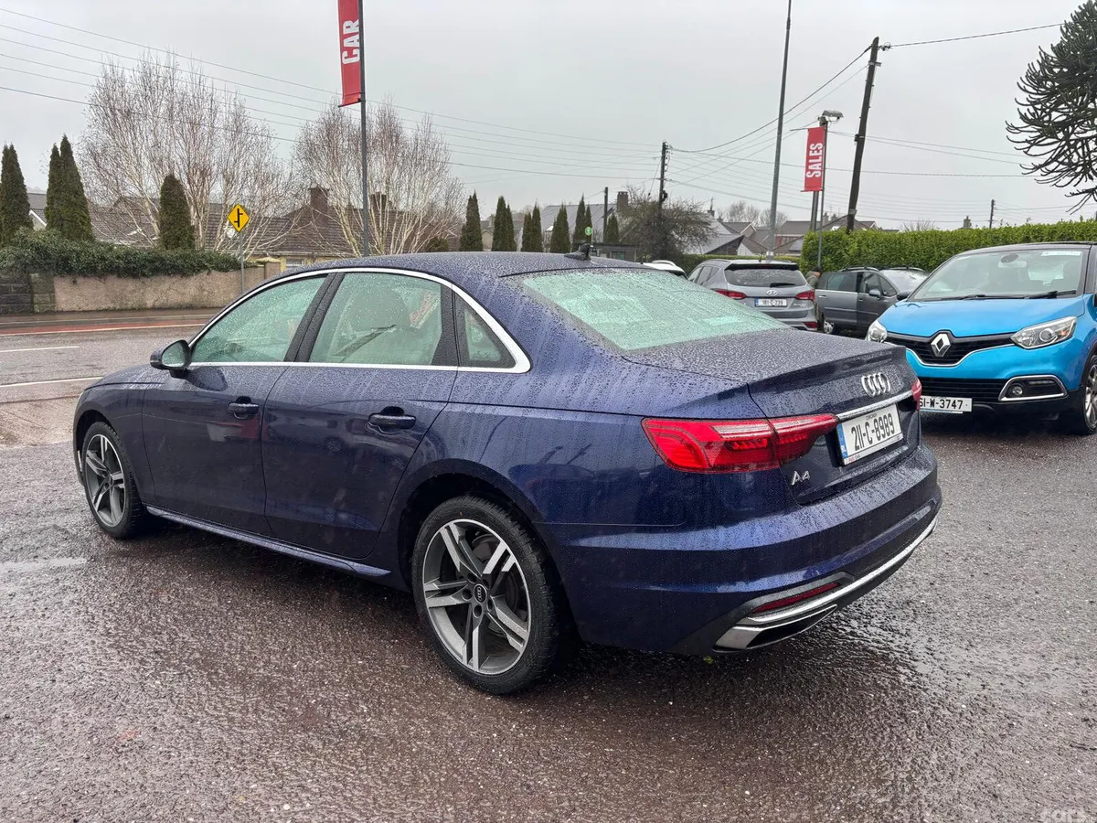 Audi A4 Saloon, Diesel, 2021, Blue