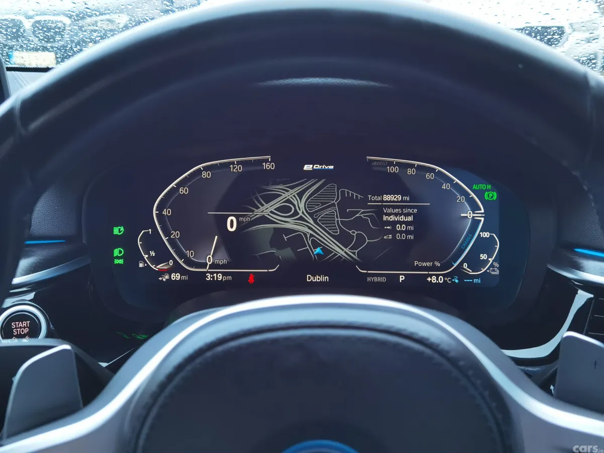 BMW 5-Series Saloon, Petrol Plug-in Hybrid, 2022, Black