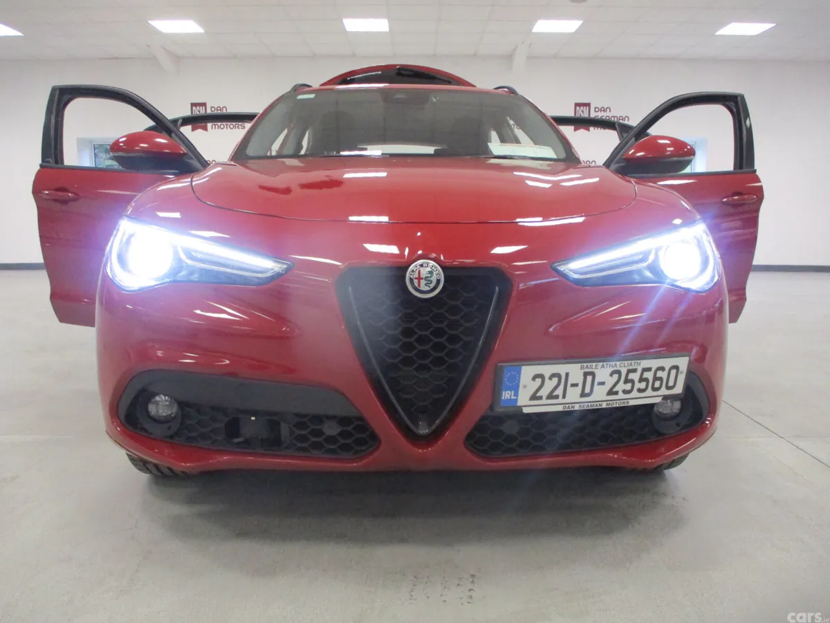 Alfa Romeo Stelvio SUV, Diesel, 2021, Red
