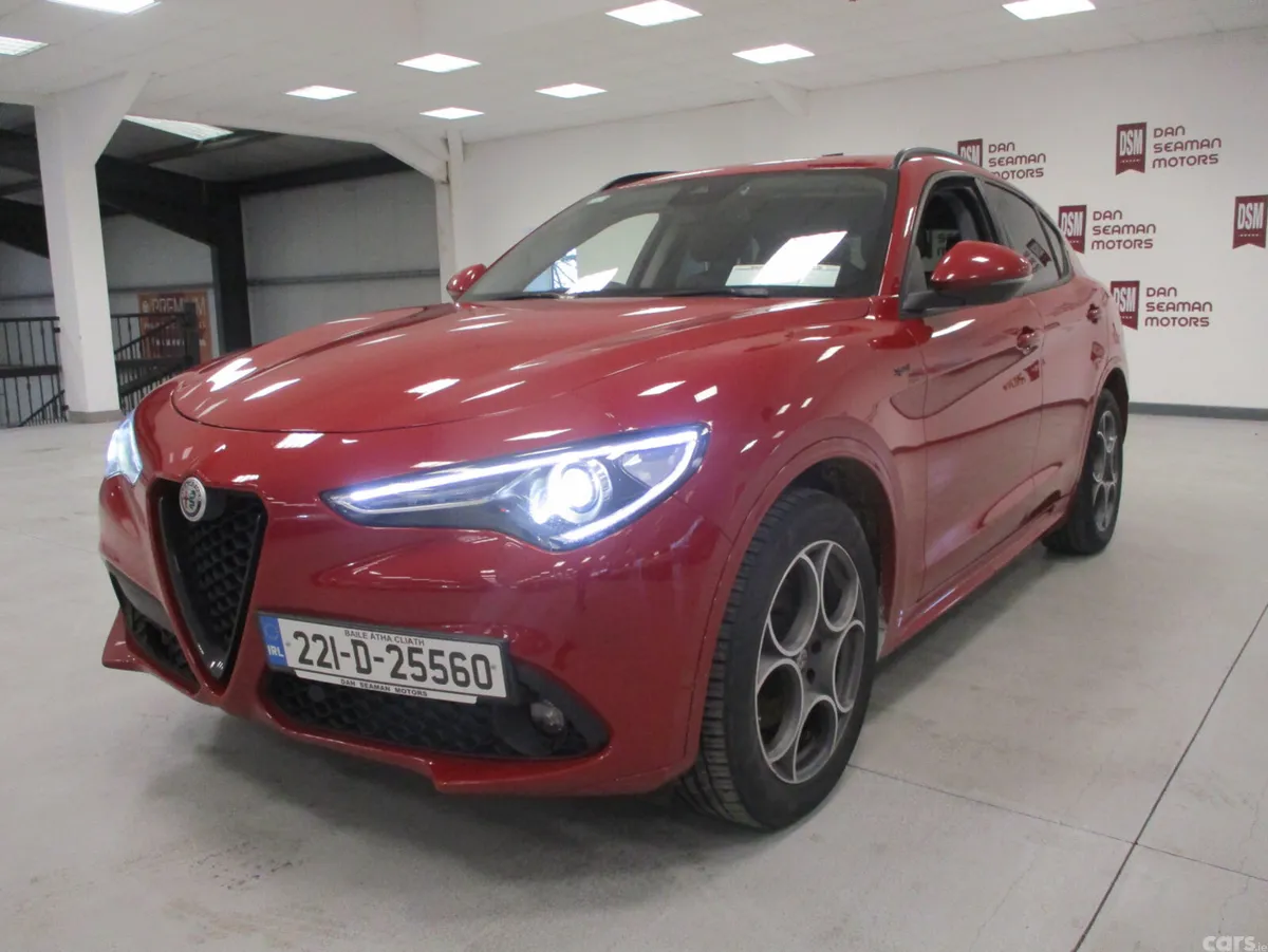 Alfa Romeo Stelvio SUV, Diesel, 2021, Red
