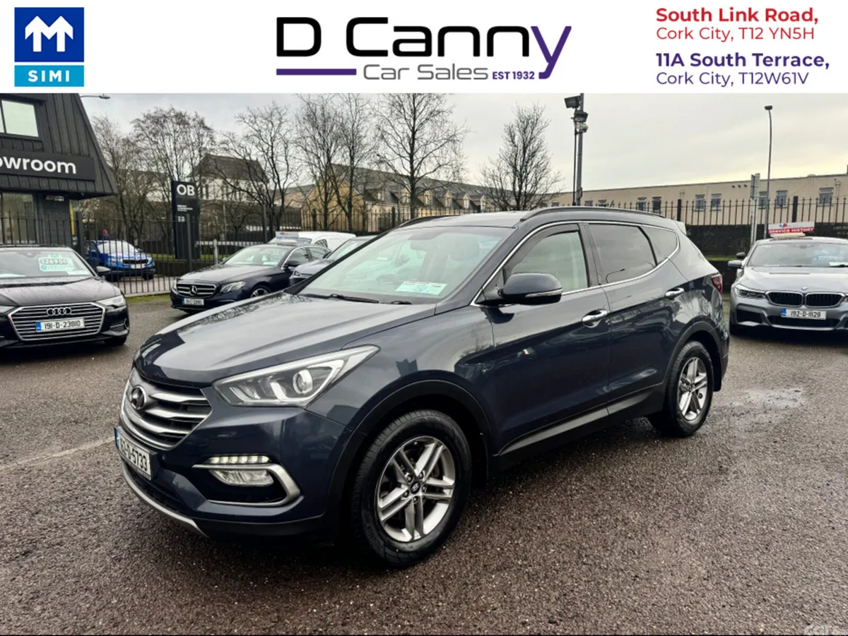 Hyundai Santa Fe Estate, Diesel, 2016, Blue
