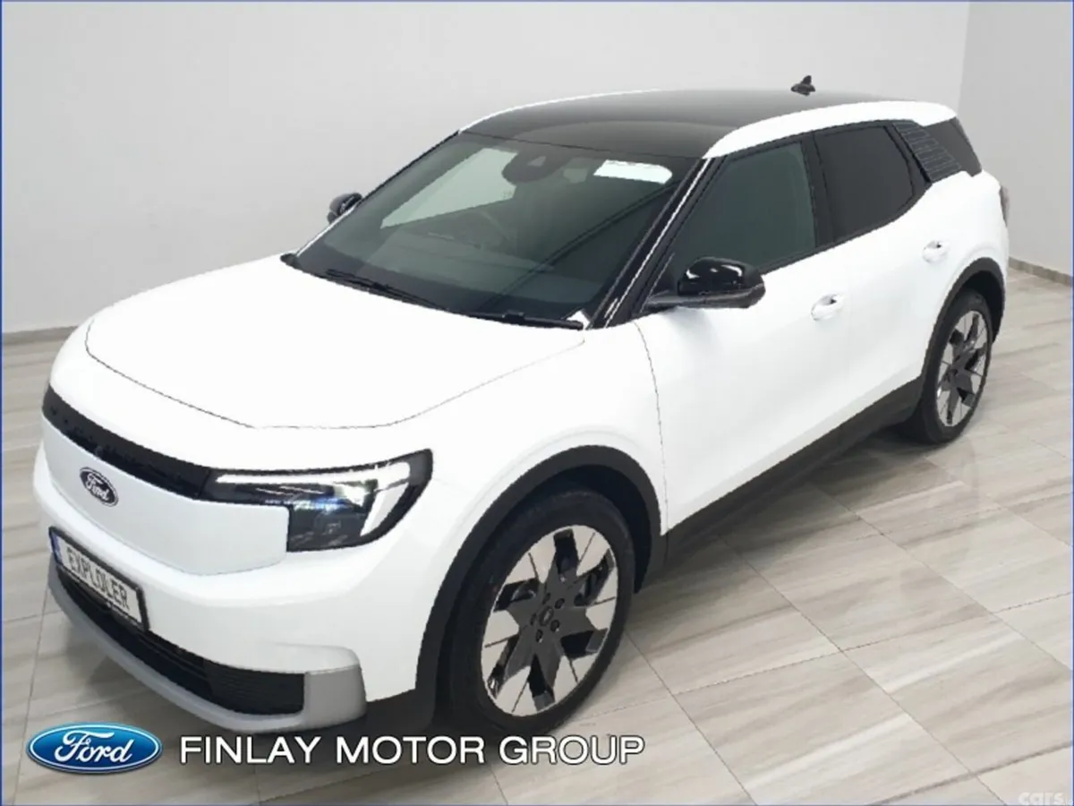 Ford Explorer MPV, Electric, 2025, White