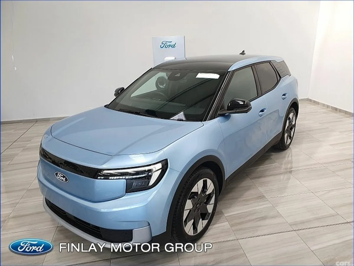Ford Explorer SUV, Electric, 2027, Blue
