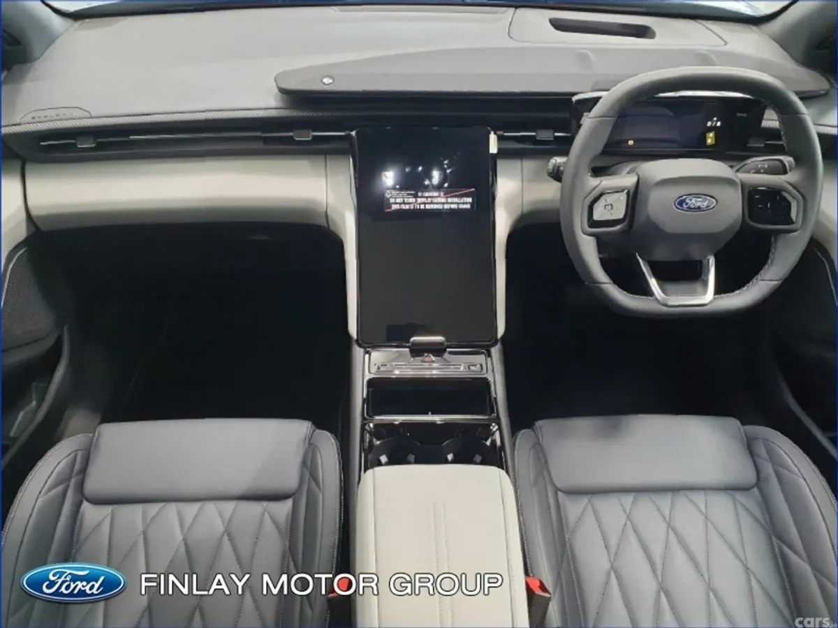 Ford Explorer SUV, Electric, 2027, Blue